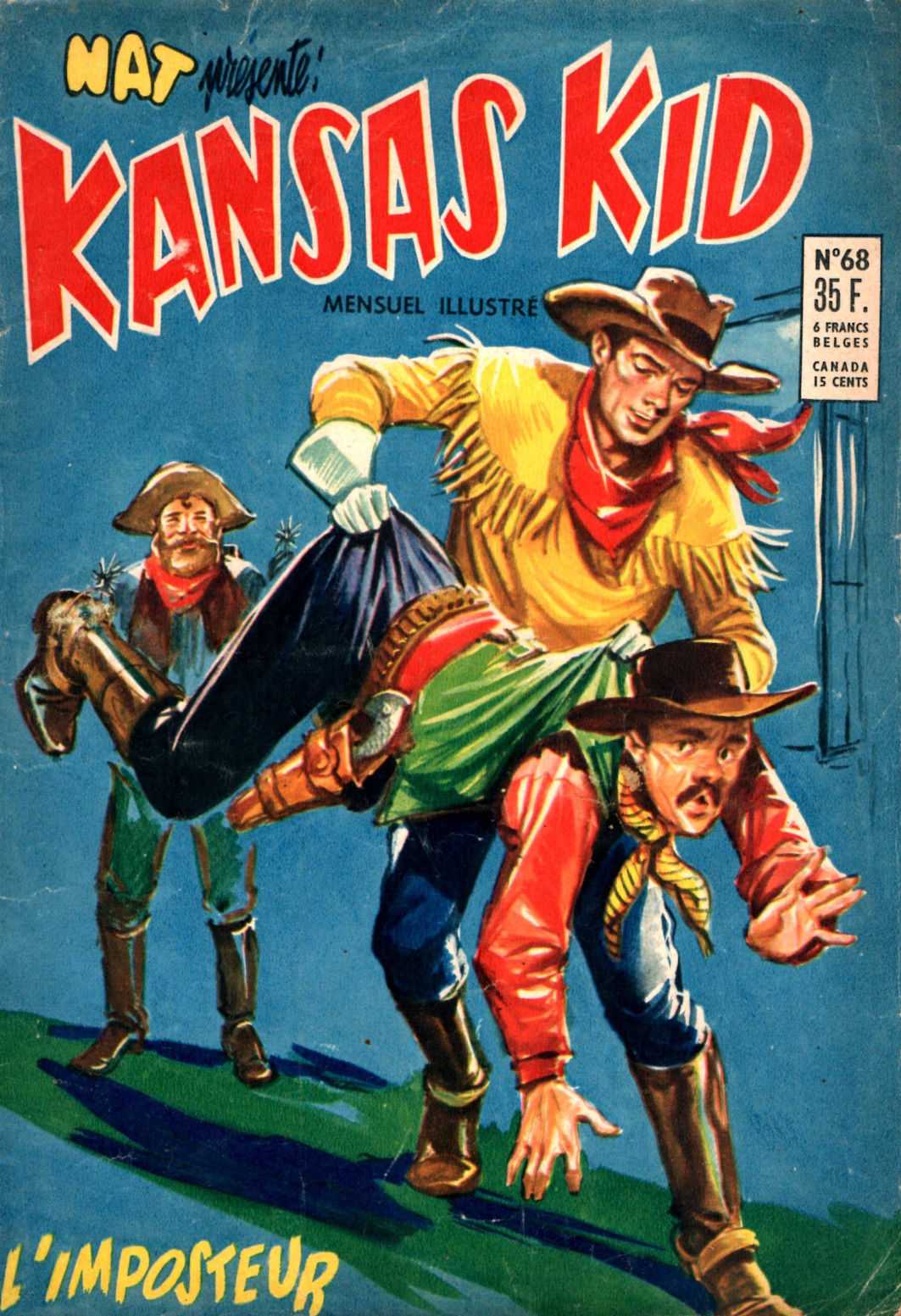 Scan de la Couverture Kansas Kid n 68